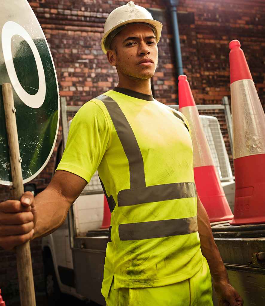 RG554 Regatta High Visibility Pro Contract T-Shirt