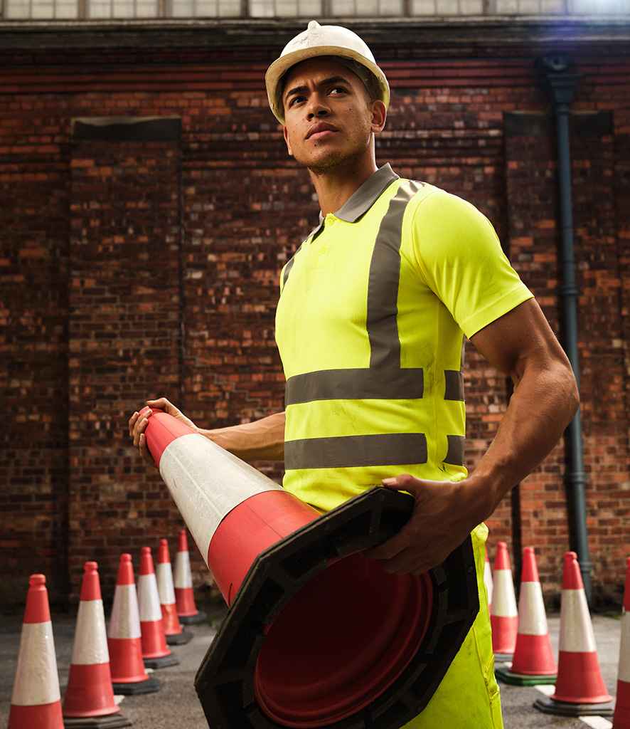 RG555 Regatta High Visibility Pro Contract Polo Shirt