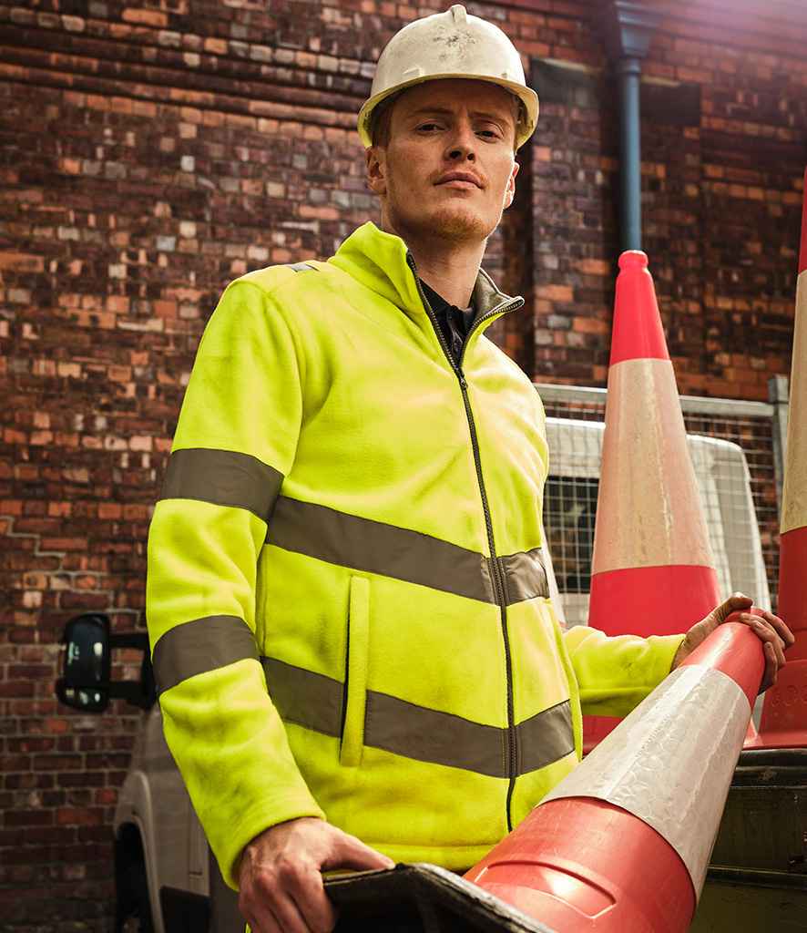 RG558 Regatta High Visibility Pro Contract Thor Fleece Jacket