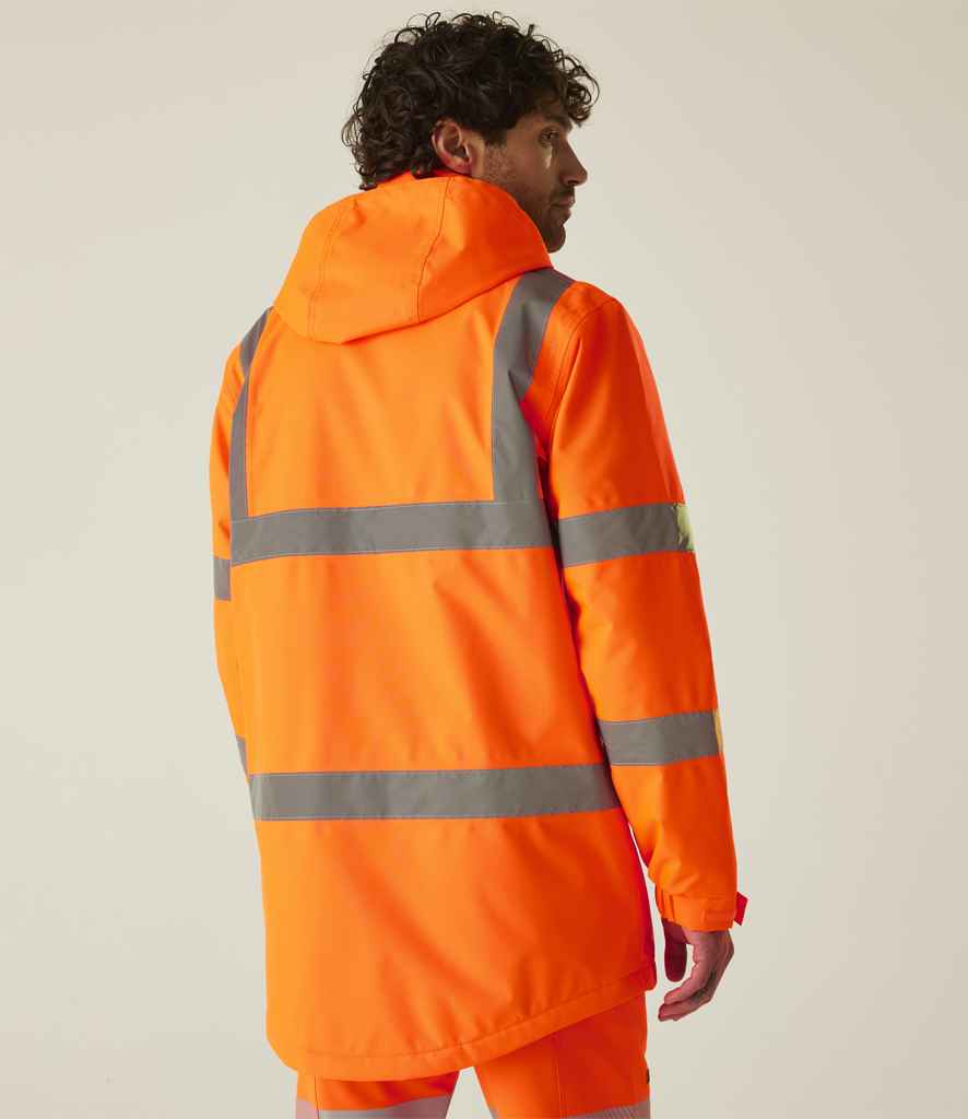 RG559 Regatta High Visibility Pro Contract Dover Parka