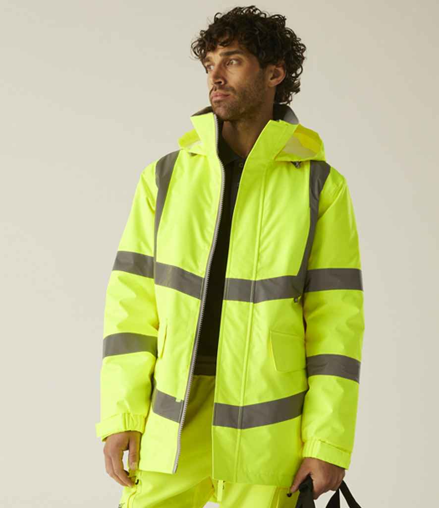RG559 Regatta High Visibility Pro Contract Dover Parka
