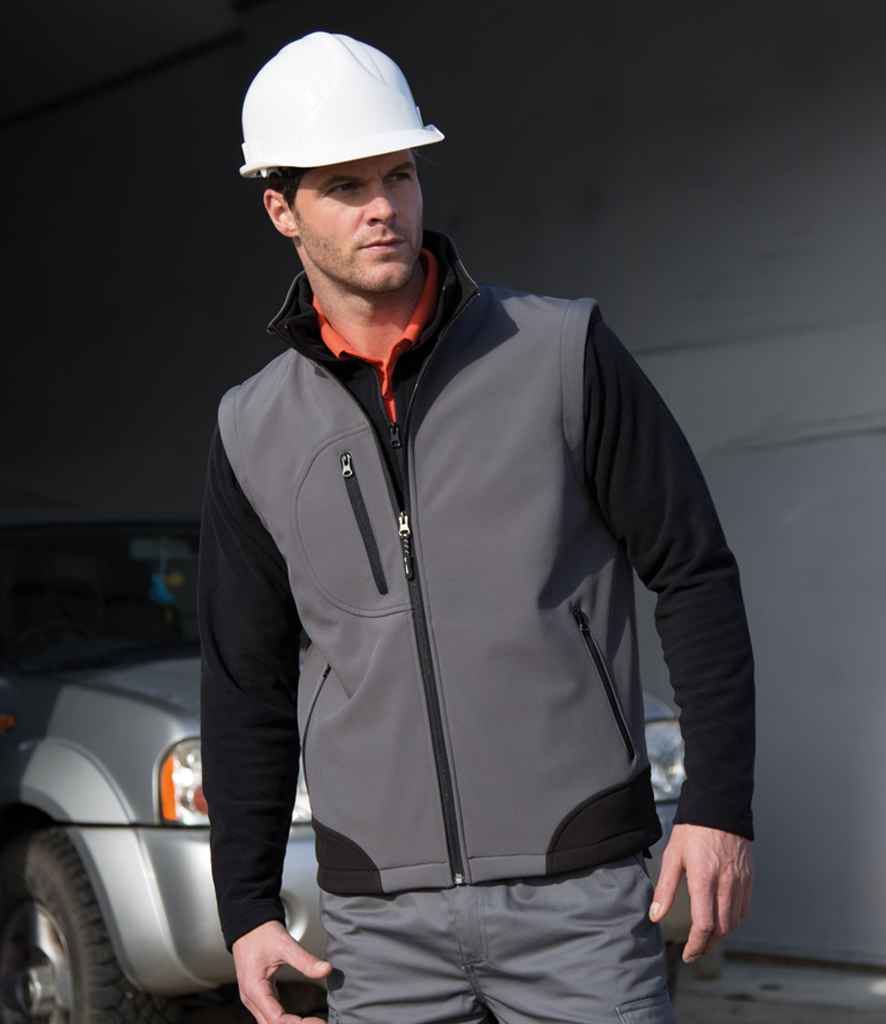 RS123 Result Soft Shell Bodywarmer
