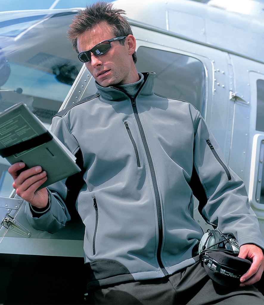 RS124 Result Work-Guard Ripstop Soft Shell Jacket