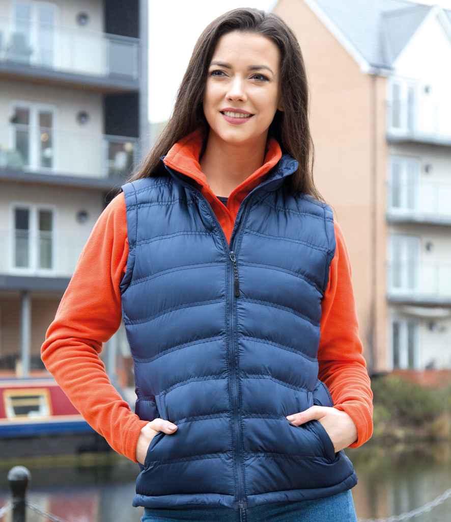 RS193F Result Urban Ladies Ice Bird Padded Gilet