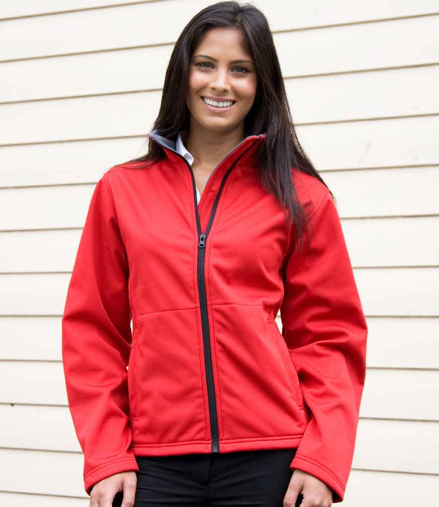 RS209F Result Core Ladies Soft Shell Jacket