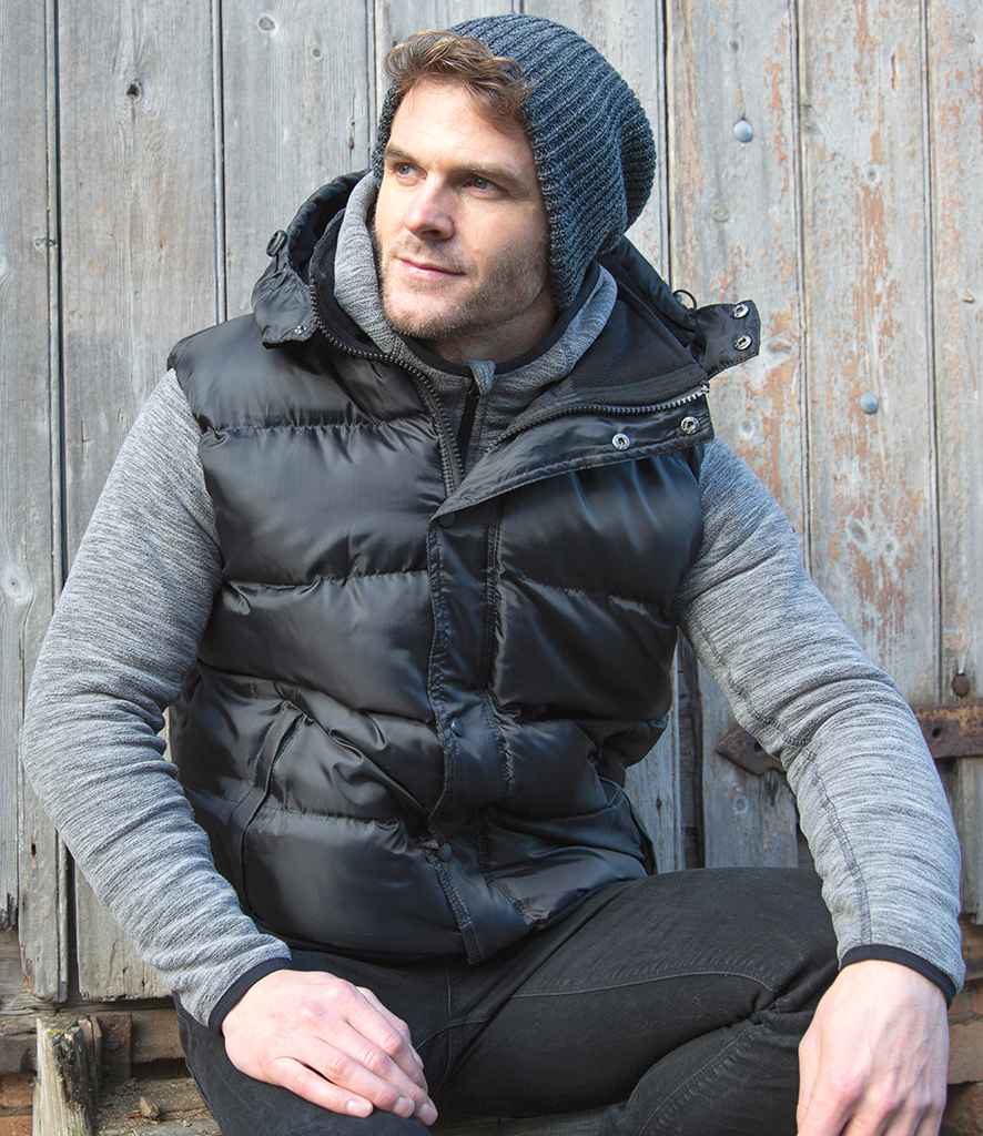 RS223 Result Core Nova Lux Padded Bodywarmer