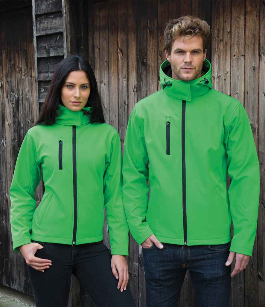 RS230M Result Core Hooded Soft Shell Jacket