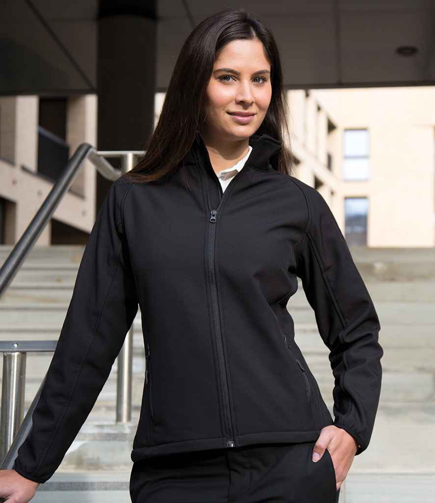 RS231F Result Core Ladies Printable Soft Shell Jacket