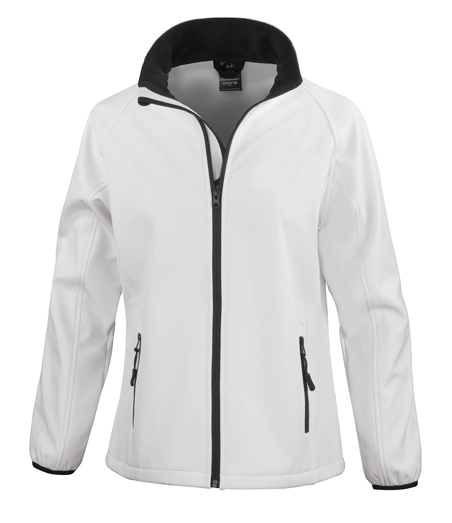 RS231F Result Core Ladies Printable Soft Shell Jacket
