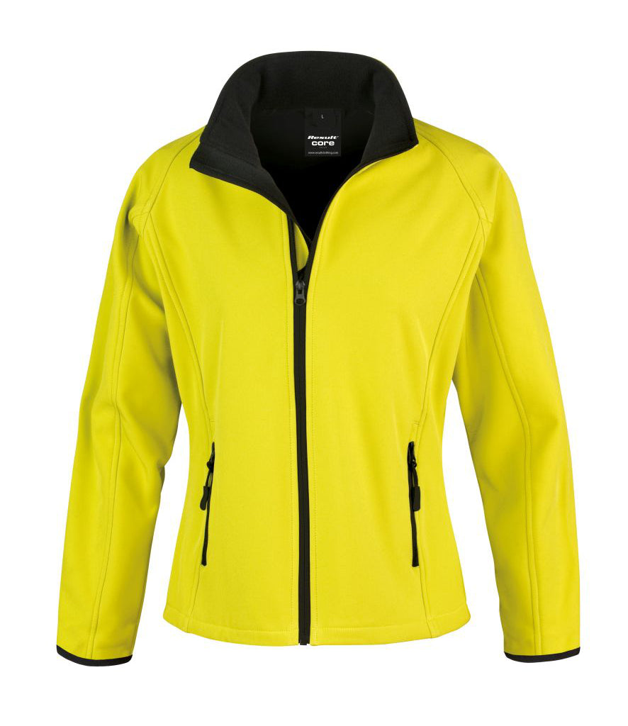 RS231F Result Core Ladies Printable Soft Shell Jacket