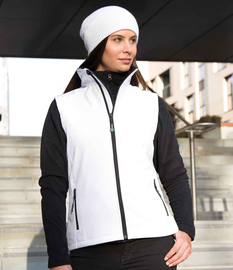 RS232F Result Core Ladies Printable Soft Shell Bodywarmer