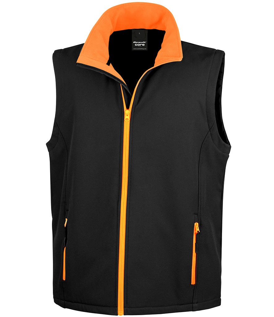 RS232M Result Core Printable Soft Shell Bodywarmer