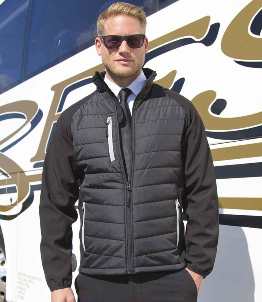 RS237 Result Genuine Recycled Compass Padded Jacket