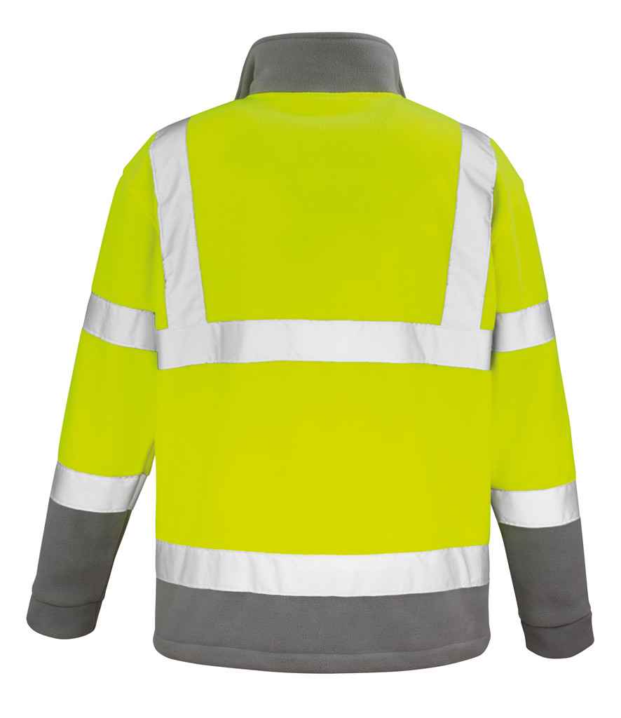 RS329 Result Safe-Guard Hi-Vis Micro Fleece Jacket