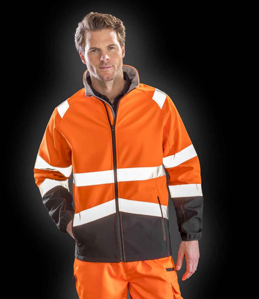 RS450 Result Safe-Guard Printable Safety Soft Shell Jacket