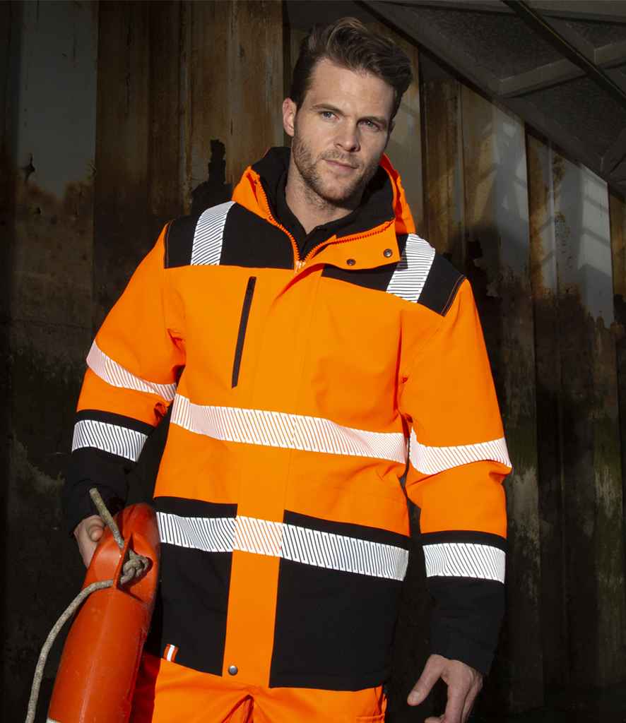 RS475 Result Safe-Guard Extreme Tech Printable Soft Shell Safety Jacket