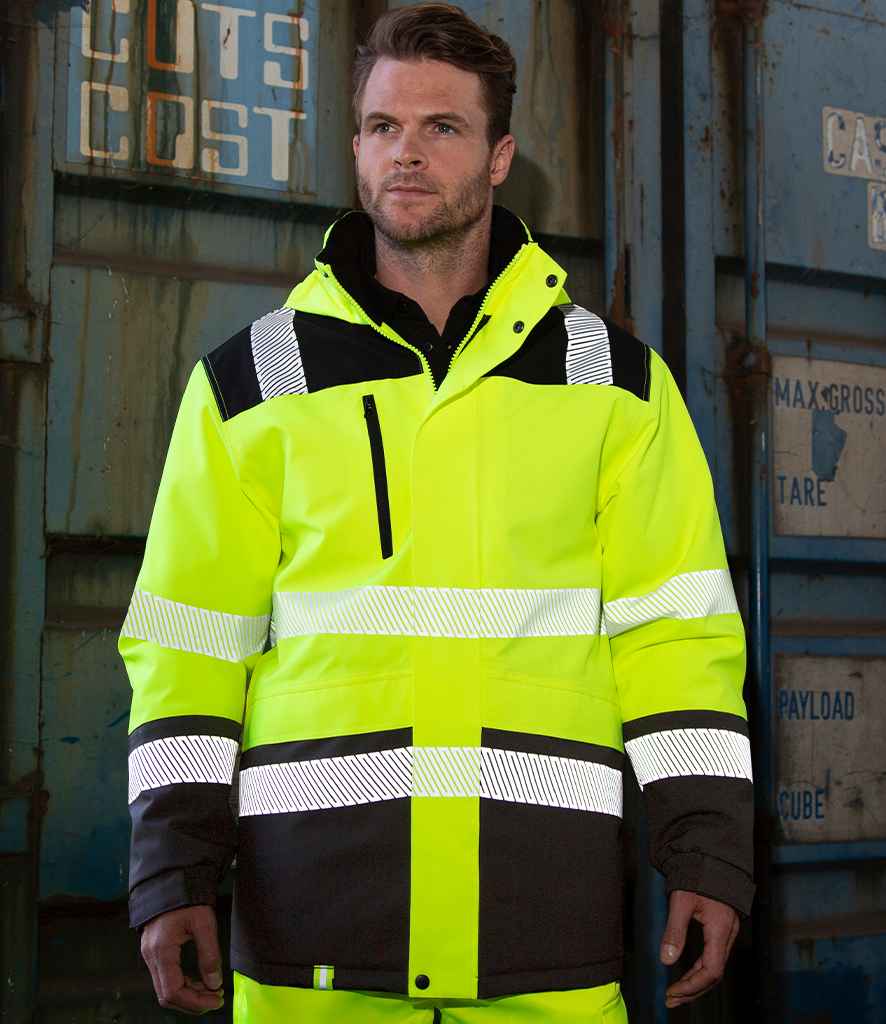 RS475 Result Safe-Guard Extreme Tech Printable Soft Shell Safety Jacket