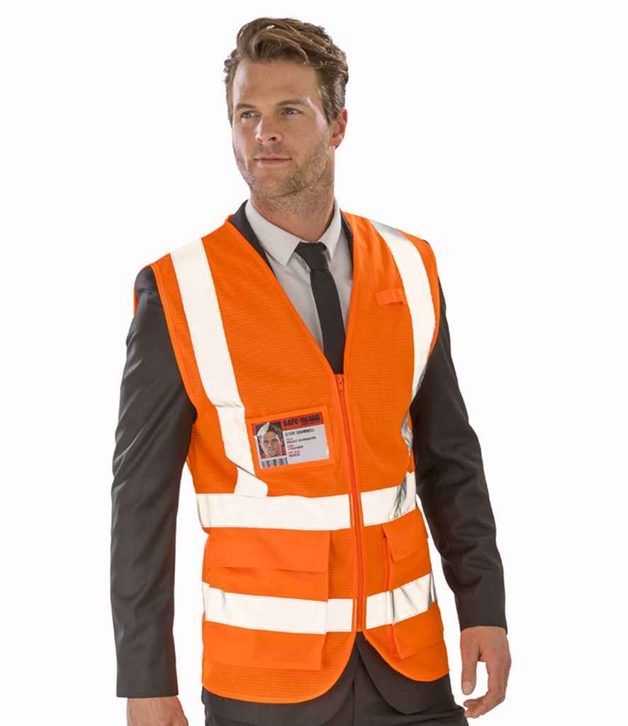 RS479 Result Safe-Guard Executive Cool Mesh Safety Vest