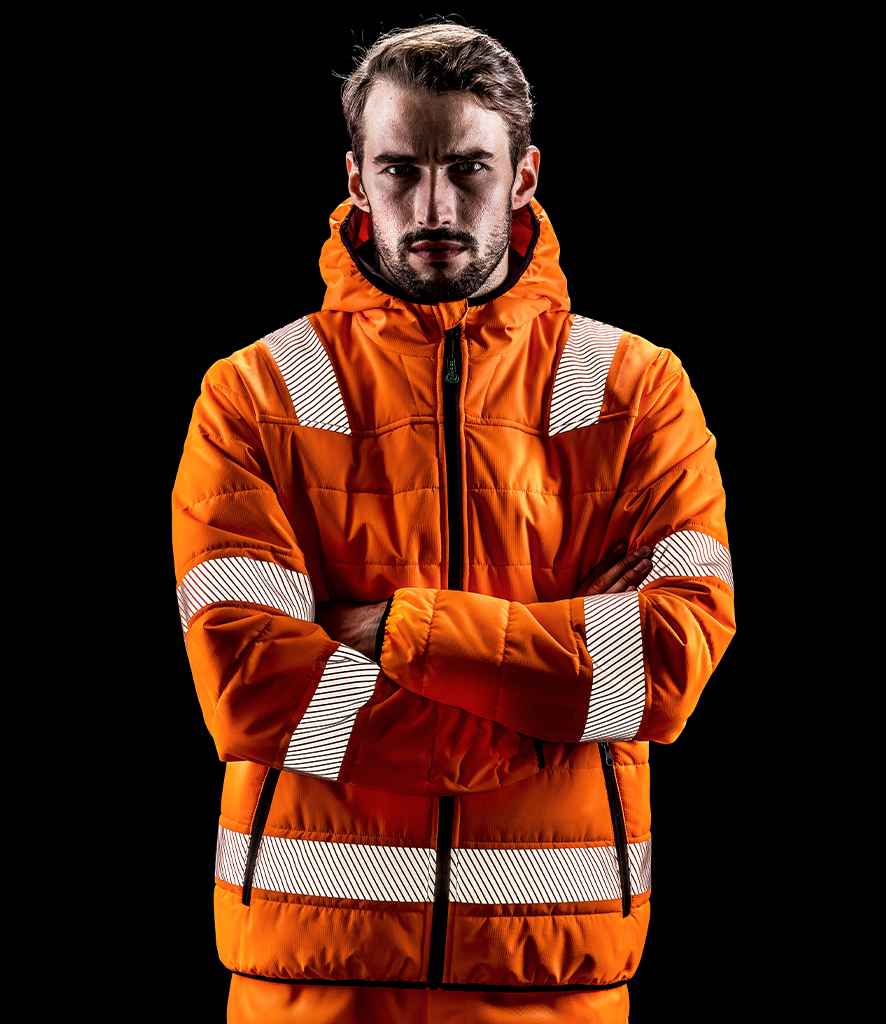 RS500 Result Genuine Recycled Ripstop Padded Safety Jacket