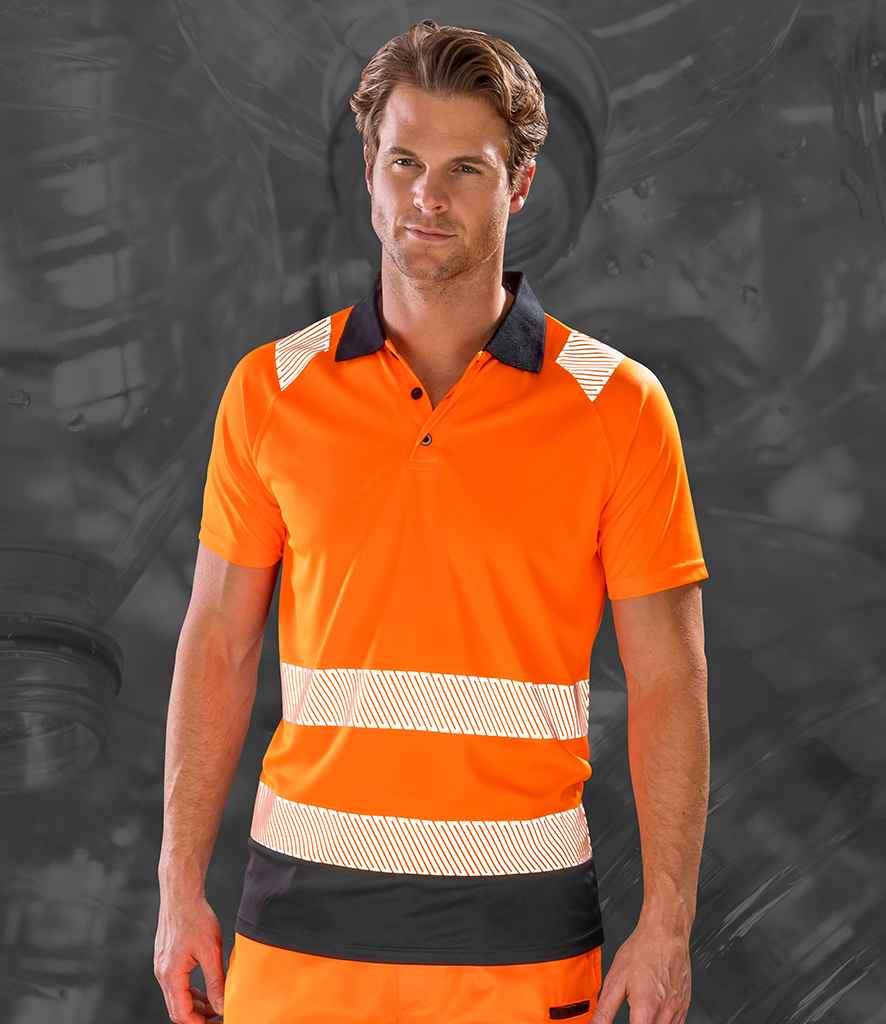 RS501 Result Genuine Recycled Safety Polo Shirt