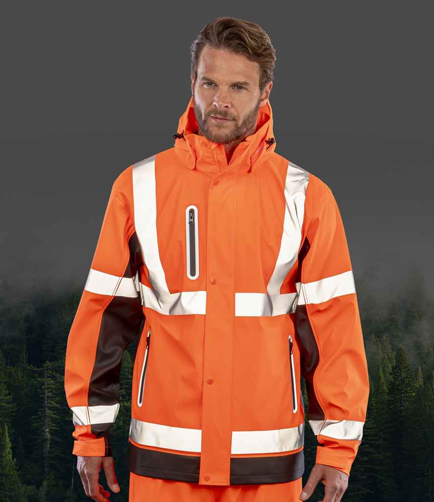 RS507 Result Recycled Heavy Duty Prism PU Safe and Dry Jacket