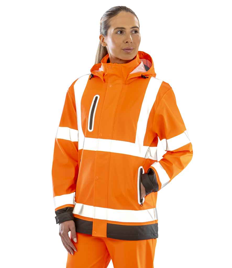 RS507 Result Recycled Heavy Duty Prism PU Safe and Dry Jacket