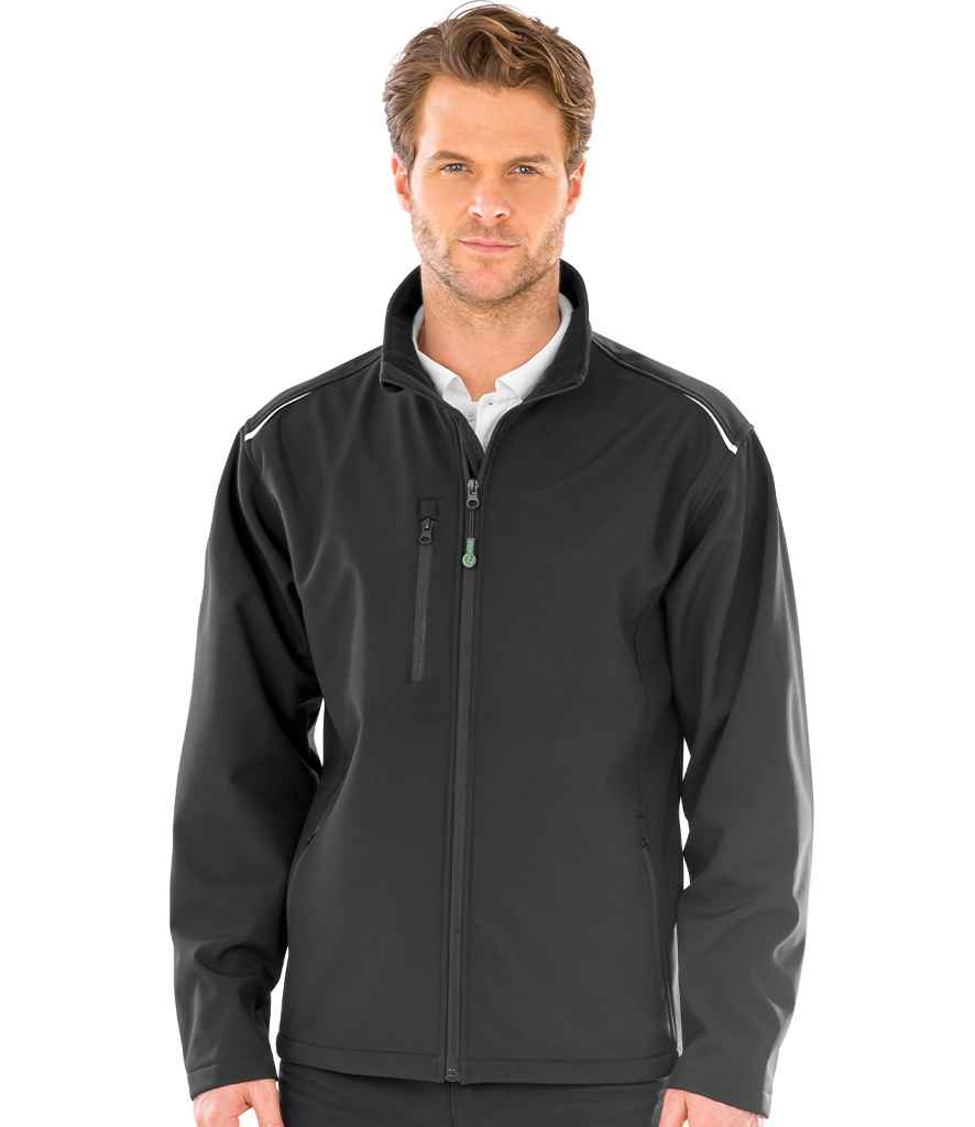 RS900 Result Genuine Recycled Three Layer Printable Soft Shell Jacket