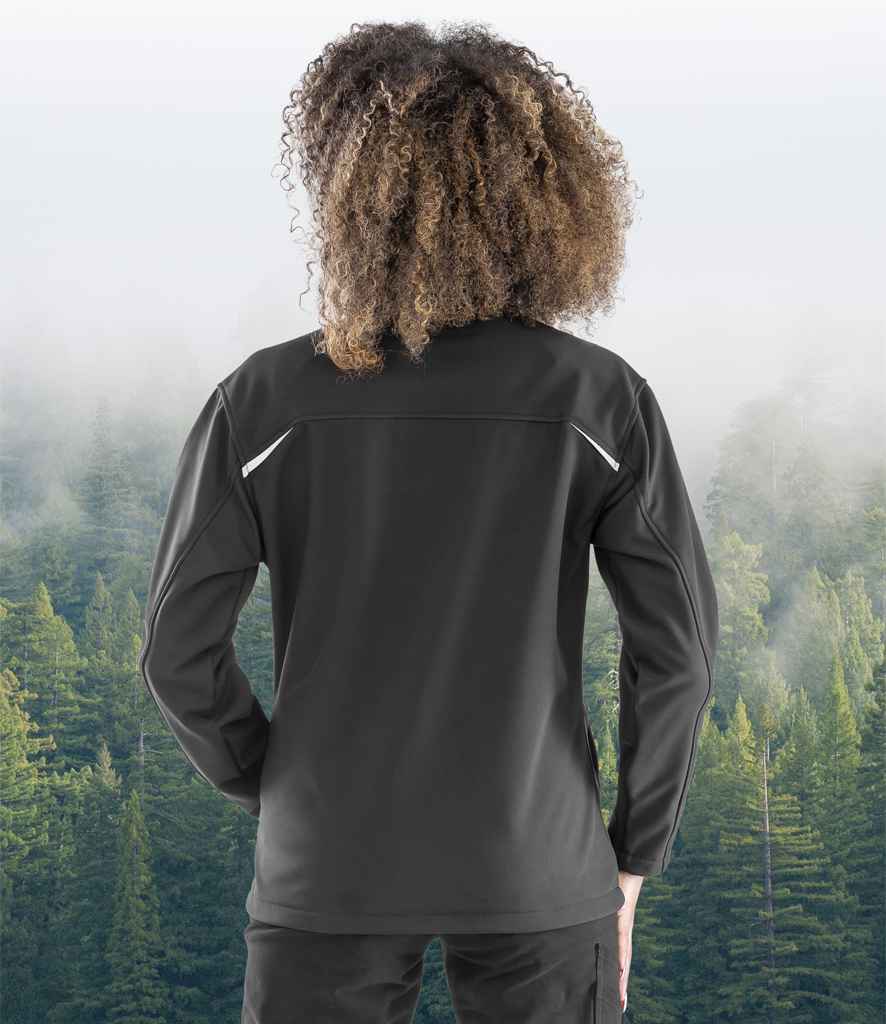 RS900F Result Genuine Recycled Ladies Three Layer Printable Soft Shell Jacket