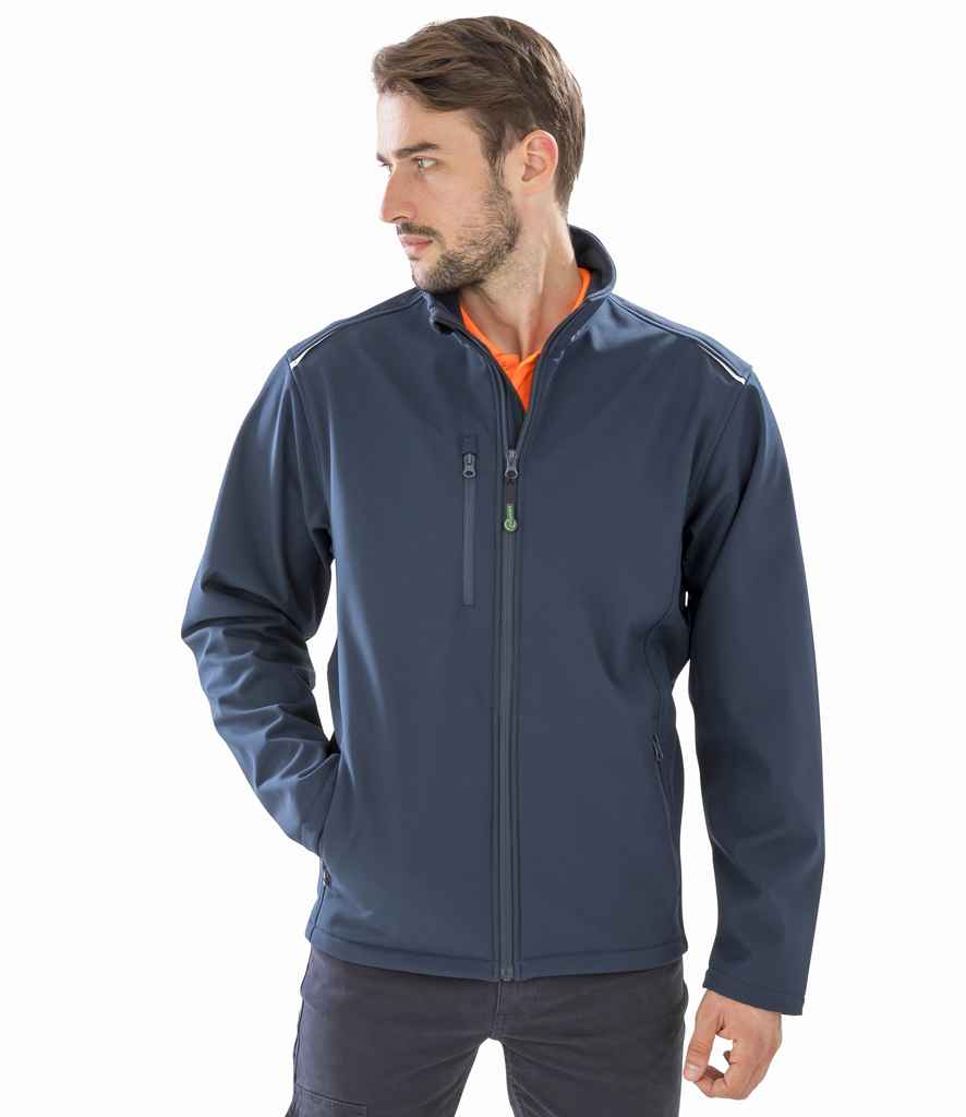 RS900 Result Genuine Recycled Three Layer Printable Soft Shell Jacket