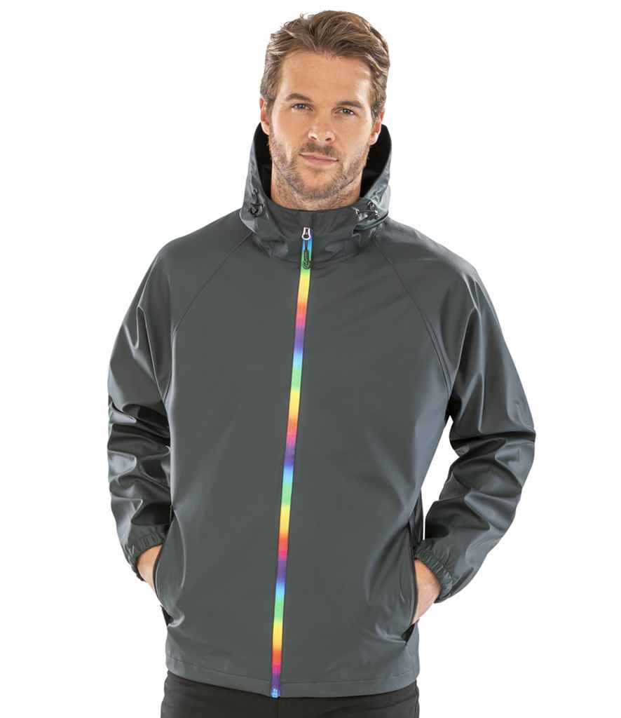 RS908 Result Genuine Recycled Prism PU Waterproof Jacket