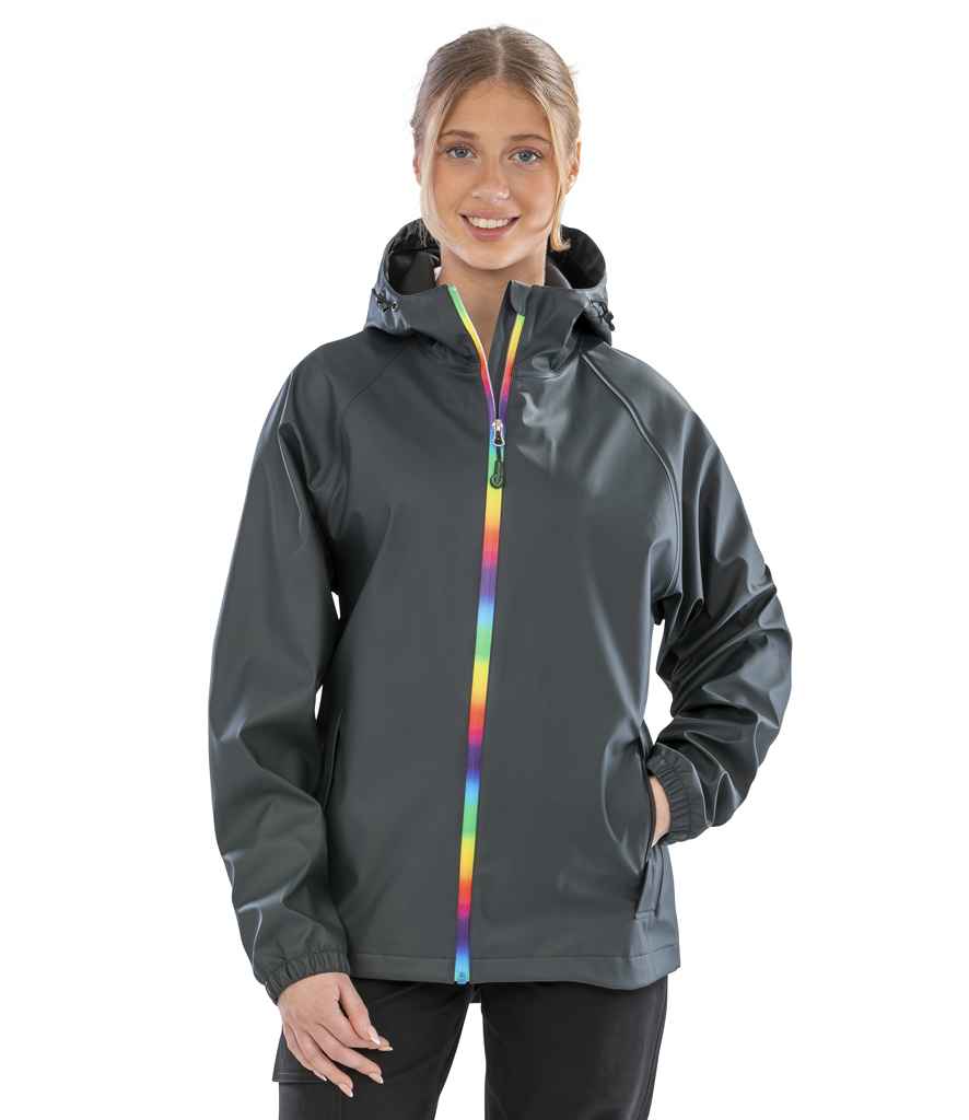 RS908 Result Genuine Recycled Prism PU Waterproof Jacket
