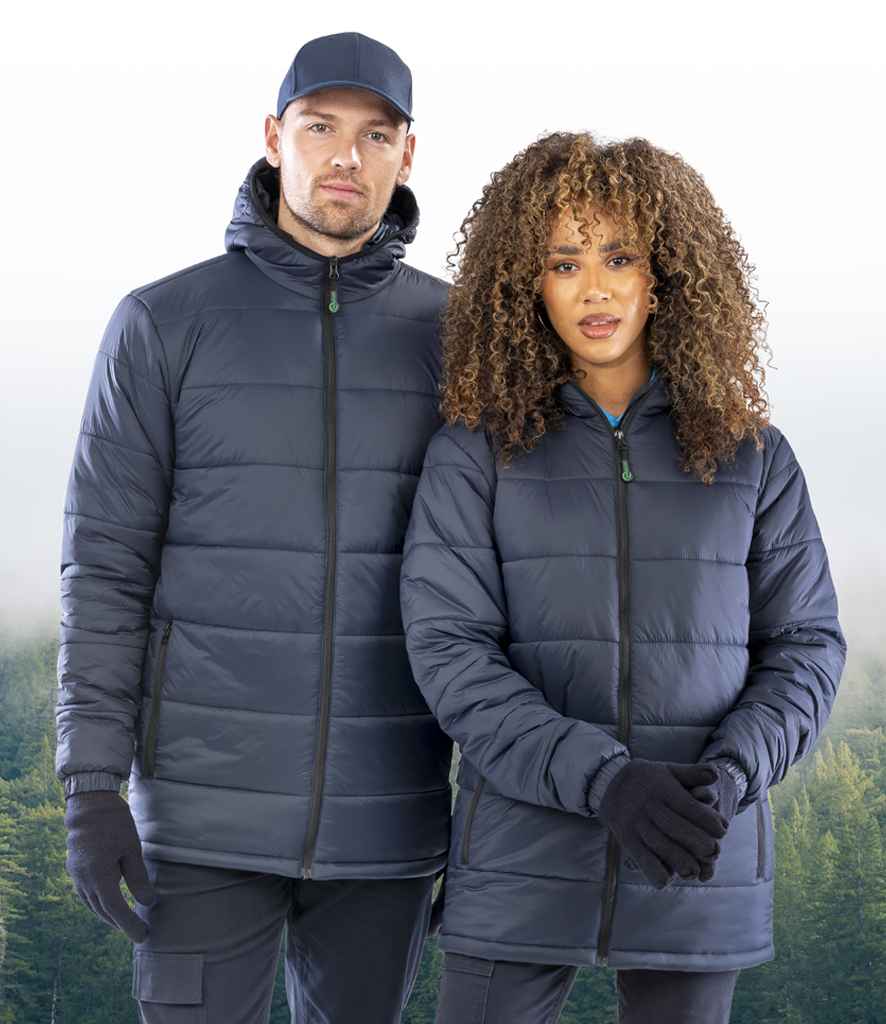 RS910 Result Genuine Recycled Hooded Padded Parka Jacket