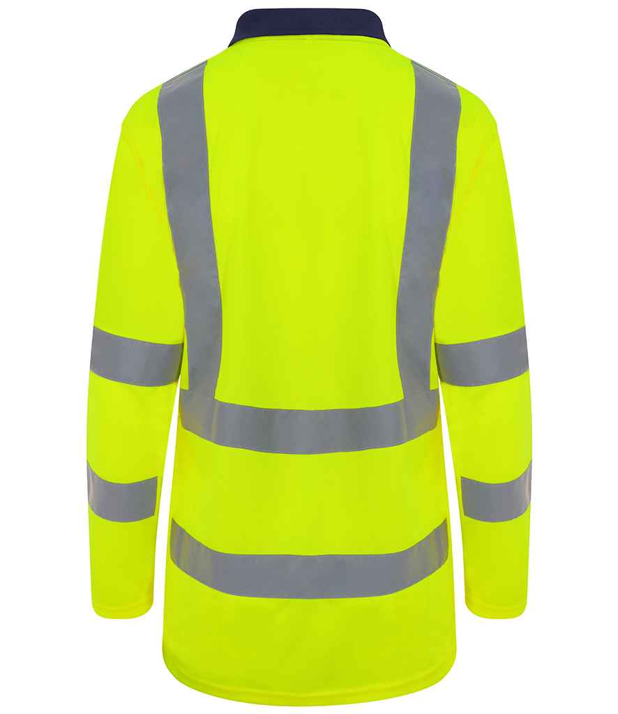 RX715 Pro RTX High Visibility Long Sleeve Polo Shirt