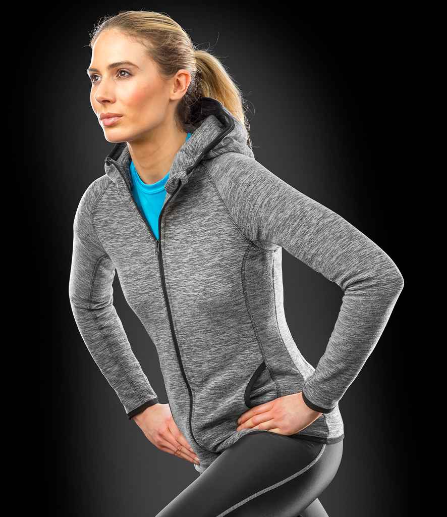 SR245F Spiro Ladies Micro Fleece Hoodie