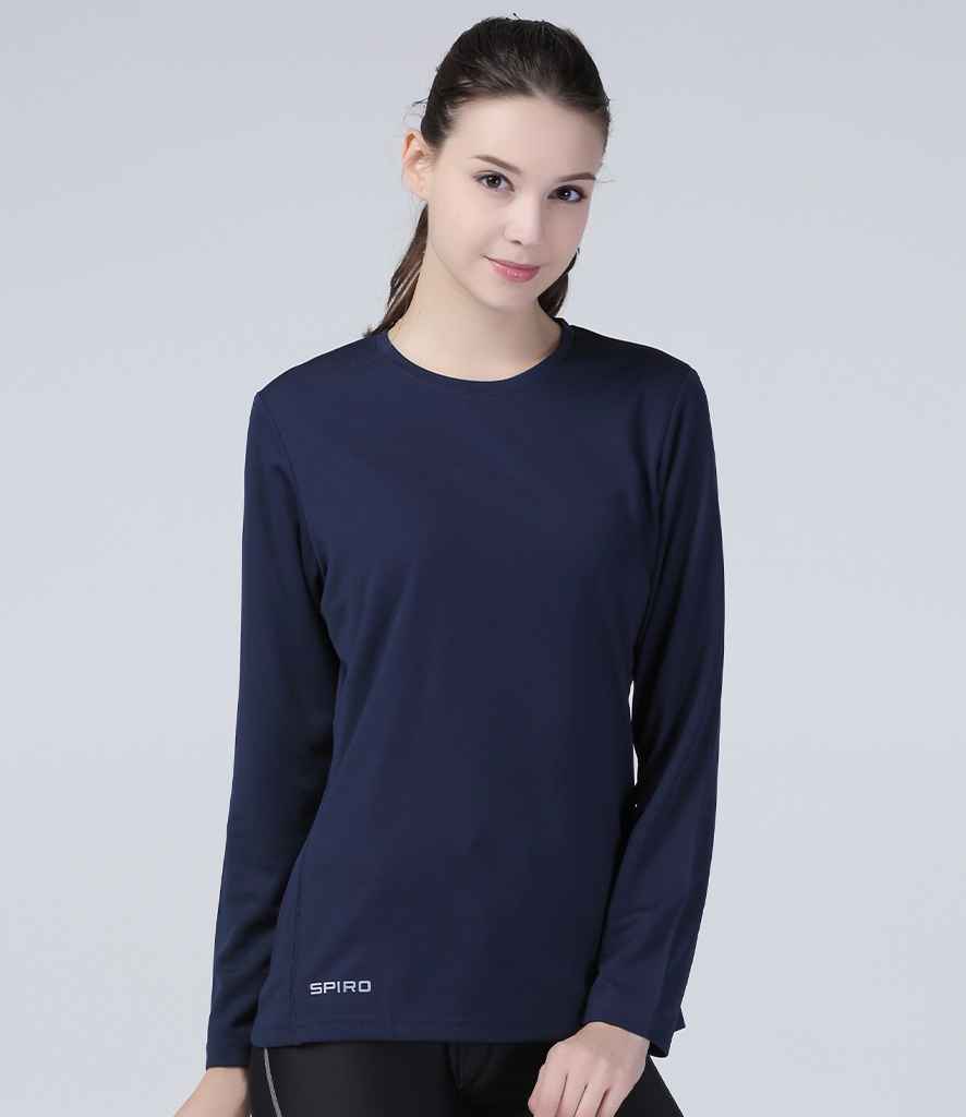 SR254F Spiro Ladies Performance Long Sleeve T-Shirt