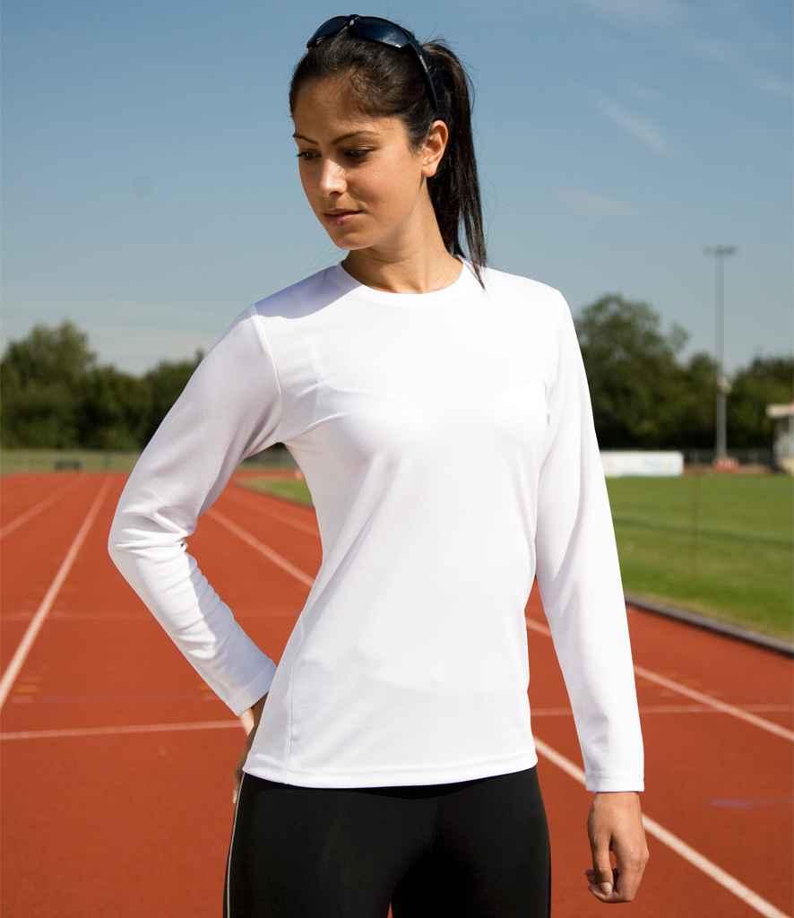 SR254F Spiro Ladies Performance Long Sleeve T-Shirt