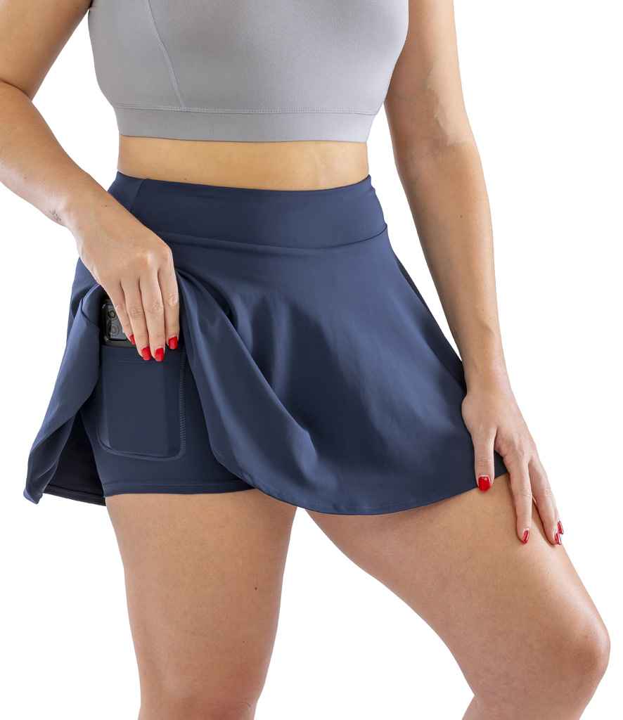 SR797F Spiro Ladies Recycled Fitness Skort
