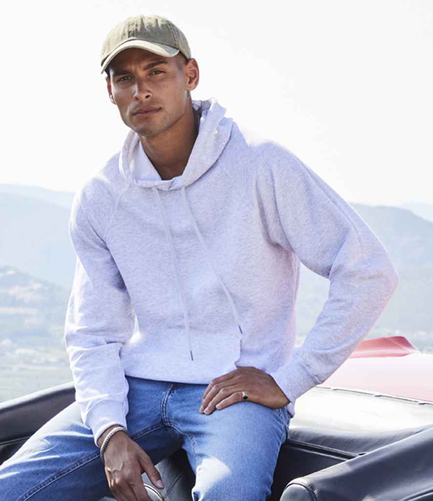 SS121 Fruit of the Loom Lightweight Hooded Sweatshirt