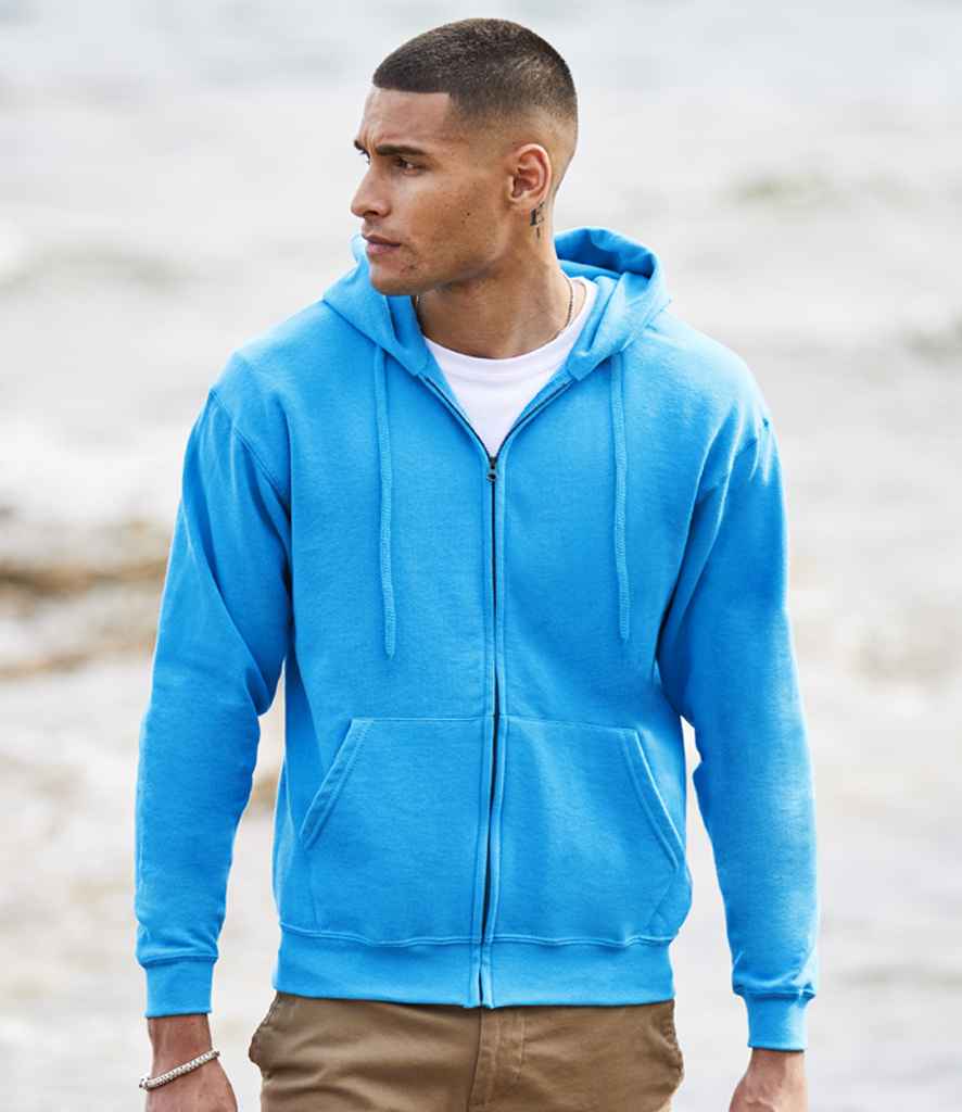 SS16 Fruit of the Loom Classic Zip Hooded Sweatshirt