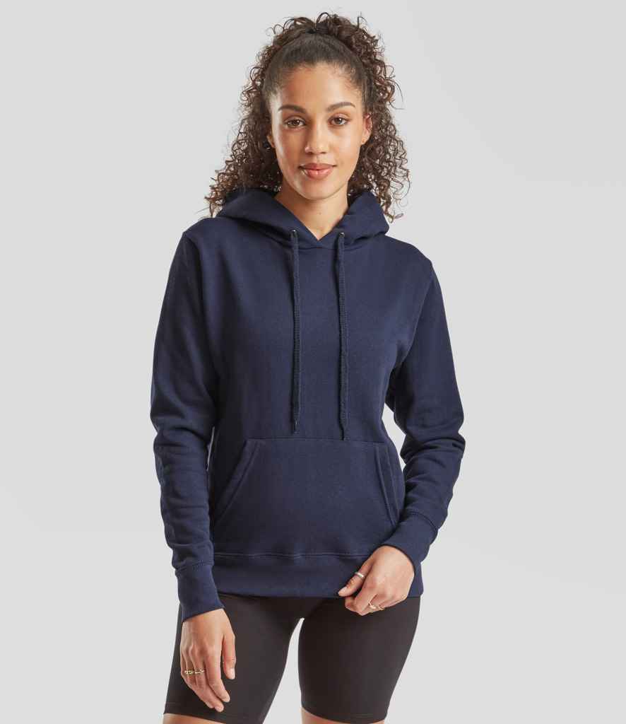 SS801 Fruit of the Loom Classic Lady Fit Hooded Sweatshirt