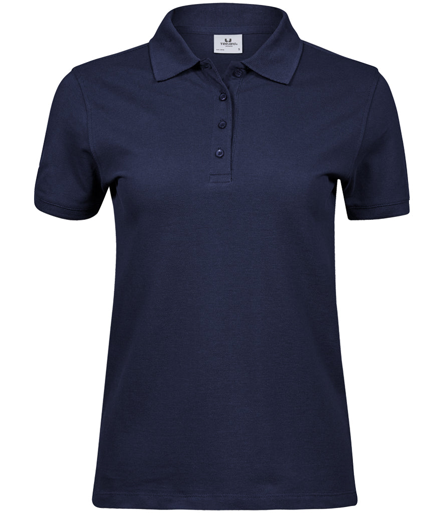 T1401 Tee Jays Ladies Heavy Cotton Piqué Polo Shirt