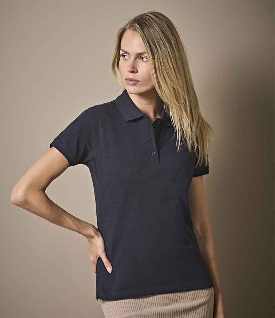 T1401 Tee Jays Ladies Heavy Cotton Piqué Polo Shirt