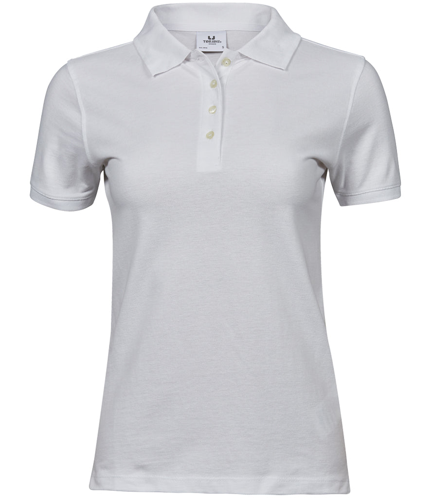 T1401 Tee Jays Ladies Heavy Cotton Piqué Polo Shirt