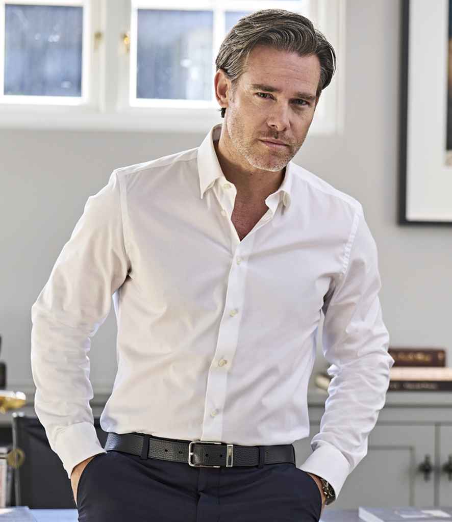 T4024 Tee Jays Luxury Stretch Long Sleeve Shirt