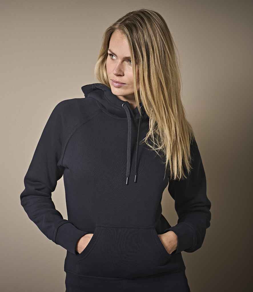 T5431 Tee Jays Ladies Raglan Hooded Sweatshirt