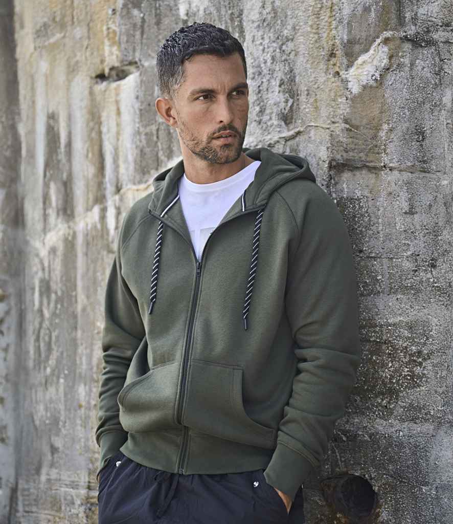 T5435 Tee Jays Fashion Zip Hooded Sweatshirt