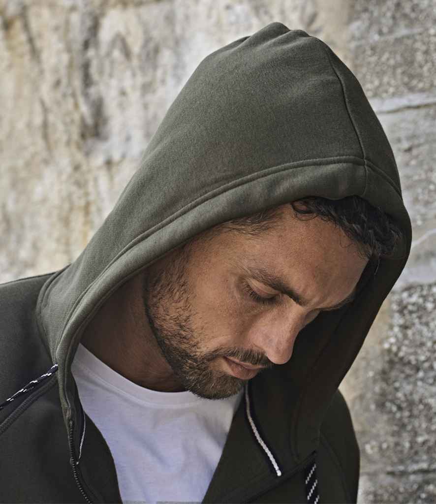 T5435 Tee Jays Fashion Zip Hooded Sweatshirt