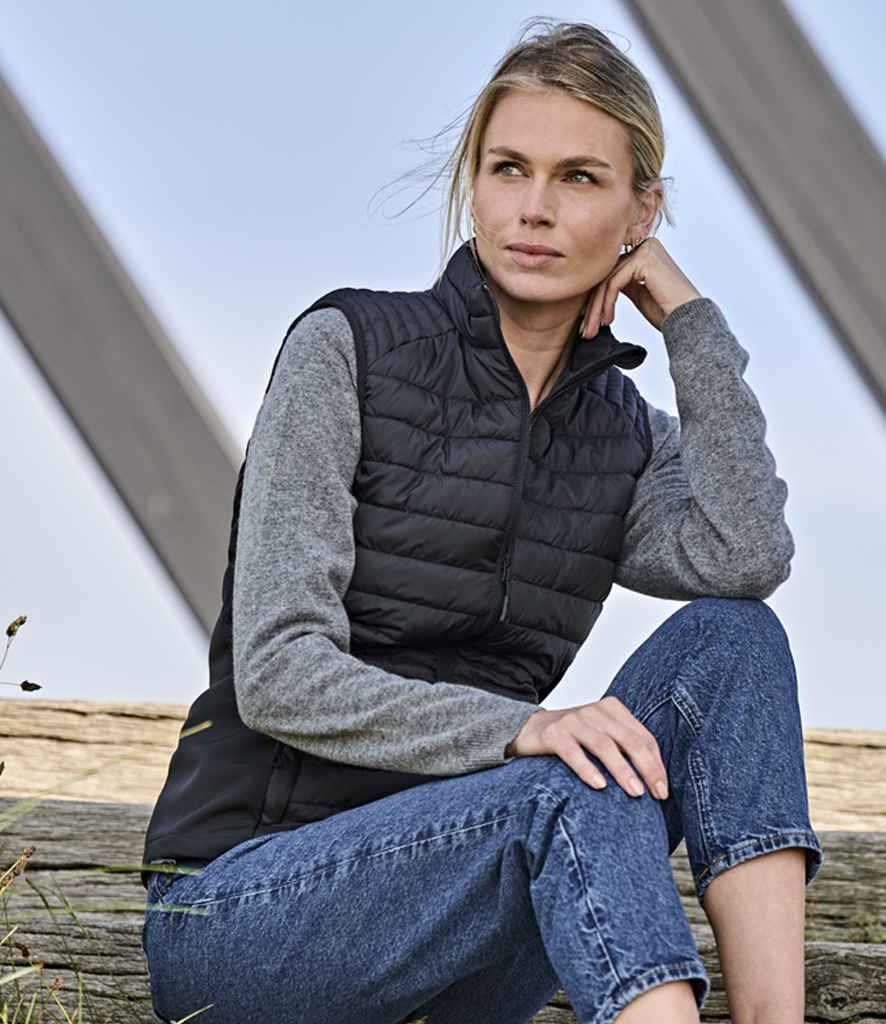 T9625 Tee Jays Ladies Crossover Padded Bodywarmer