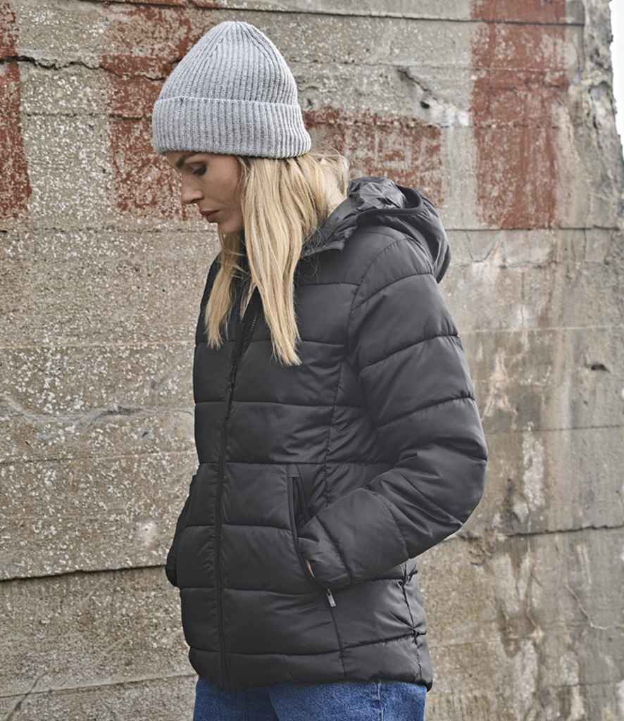 T9647 Tee Jays Ladies Lite Hooded Jacket