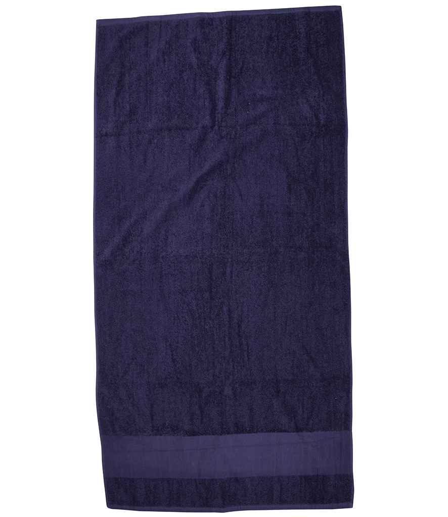 TC35 Towel City Printable Border Bath Towel